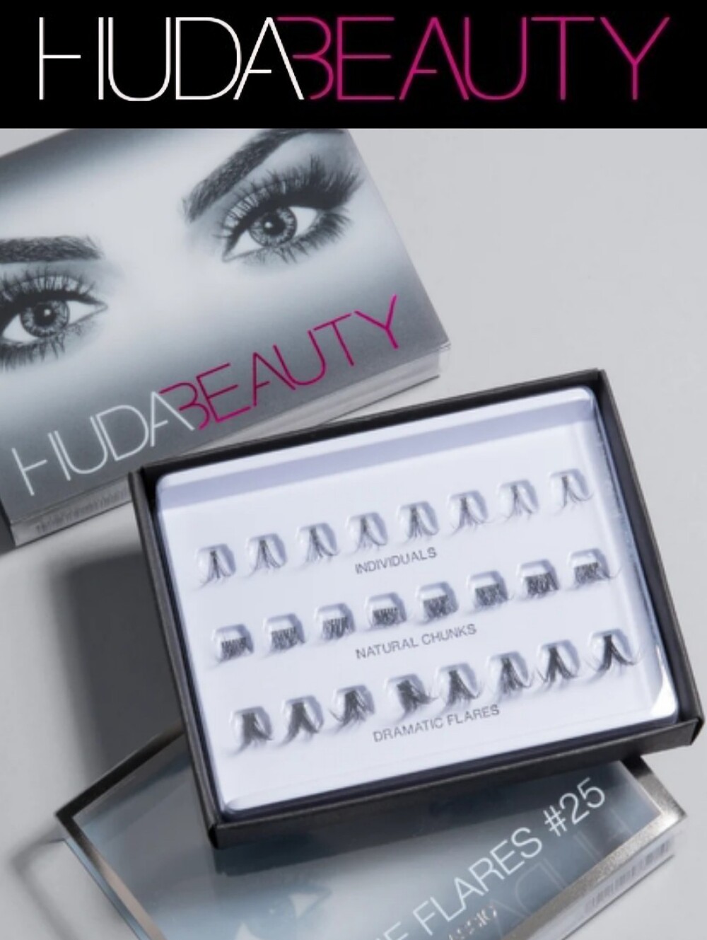 HUDA BEAUTY Hoodie Flares #25 Classic Lashes